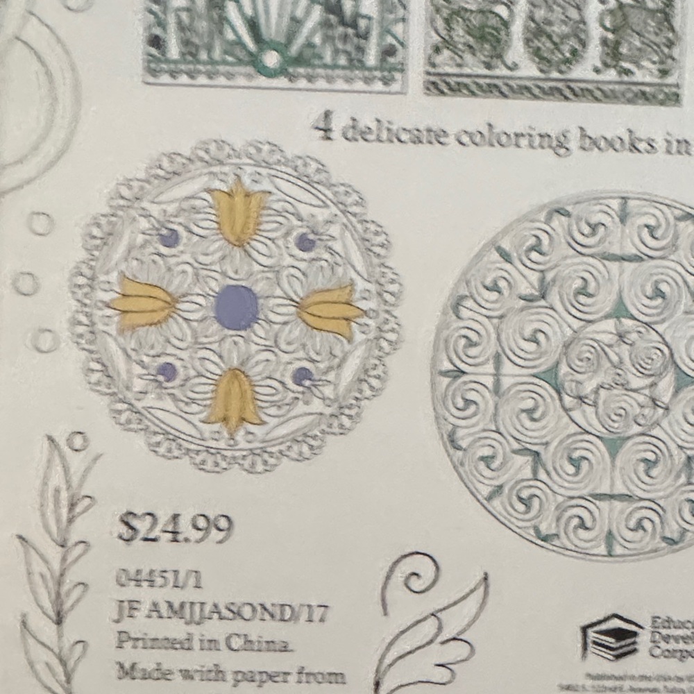 The Library Arts & Crafts Coloring Book Set - Picture 6 of 6